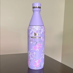LoveShackFancy Stanley Lavender Floral Insulated Bottle. Limited edition.
